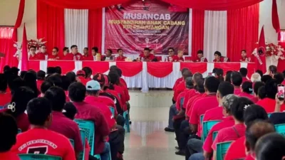 Olly Dondokambey di Musancab PDIP Talaud: Jangan Cuma Hadir Saat Pemilu