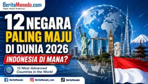 12 Negara Paling Maju di Dunia 2026, Indonesia di Mana?