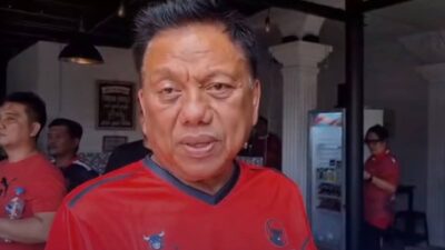 Olly Dondokambey Ketua DPD PDIP Sulut umumkan seleksi caleg cakada mulai 2027