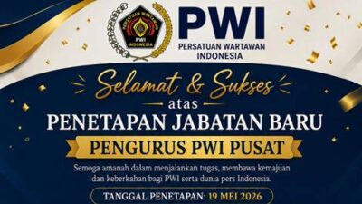 Ini Susunan Pengurus Baru PWI Pusat, Sekjen Dijabat Marthen Selamet Susanto