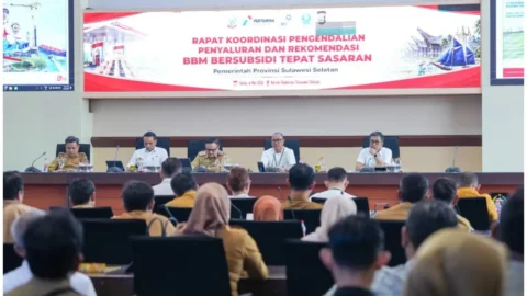 Lewat Rakor Pemprov Sulsel, Pertamina Dukung Penguatan Pengawasan BBM Subsidi
