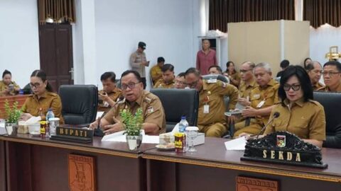 Robby Dondokambey – Vanda Sarundajang Gelar Rapat Forkopimda, Bahas Kesiapan Pilhut Serentak
