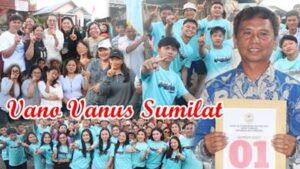 Penetapan Calon Hukum Tua Desa Tempok, Vano Sumilat Dapat Nomor Urut 1