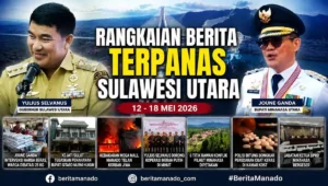 Yulius Selvanus hingga Joune Ganda Dominasi Berita Sulut Pekan Ini