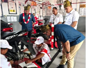 Siap ke Dunia Kerja! SMK Negeri 3 Mandau Asah Keterampilan di Pos AHASS Teaching Factory