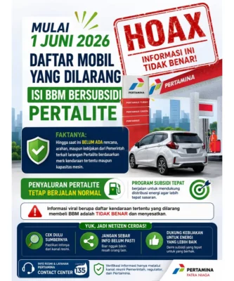 Pertamina Patra Niaga Pastikan Isu Larangan Pertalite Mulai 1 Juni Hoaks 9 Pertamina Patra Niaga Pastikan Isu Larangan Pertalite Mulai 1 Juni Hoaks