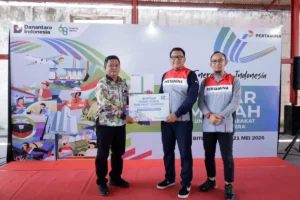 Pertamina Salurkan 1.000 Paket Sembako untuk Masyarakat Pra Sejahtera di Maesa Bitung
