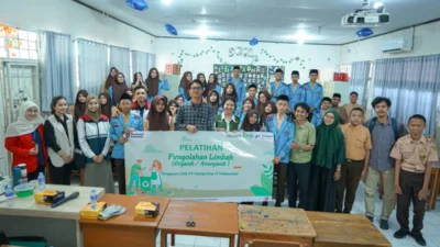 Pertamina Edukasi Pengolahan Sampah, Siswa Makassar Diajak Peduli Lingkungan Sejak Dini