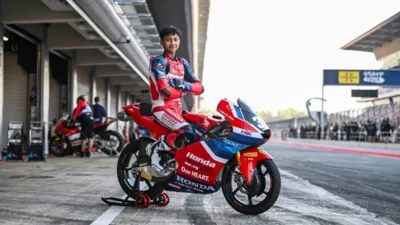 Sirkuit Barcelona Siap Ditaklukkan Pembalap Honda Kiandra Ramadhipa