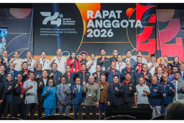 NOC Indonesia 2026 Satukan Erick Thohir, La Nyalla dan Raja Sapta, Gladis Sebut Jadi Teladan Daerah