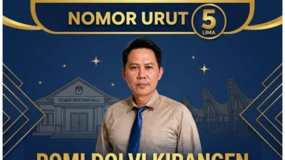Romi Kirangen Siap Majukan Desa Tikela, Usung Pelayanan Bersih dan Pembangunan Merata