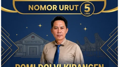 Romi Kirangen Siap Majukan Desa Tikela, Usung Pelayanan Bersih dan Pembangunan Merata