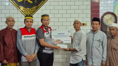 Pertamina Salurkan Santunan Kepada Masjid dan Panti Asuhan Hingga ke Ujung Tanah