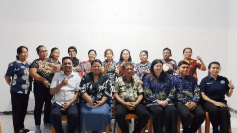 Bangun UMKM Pangan Berstandar, Polnustar dan Loka POM Sangihe Bekali TP-PKK Manente