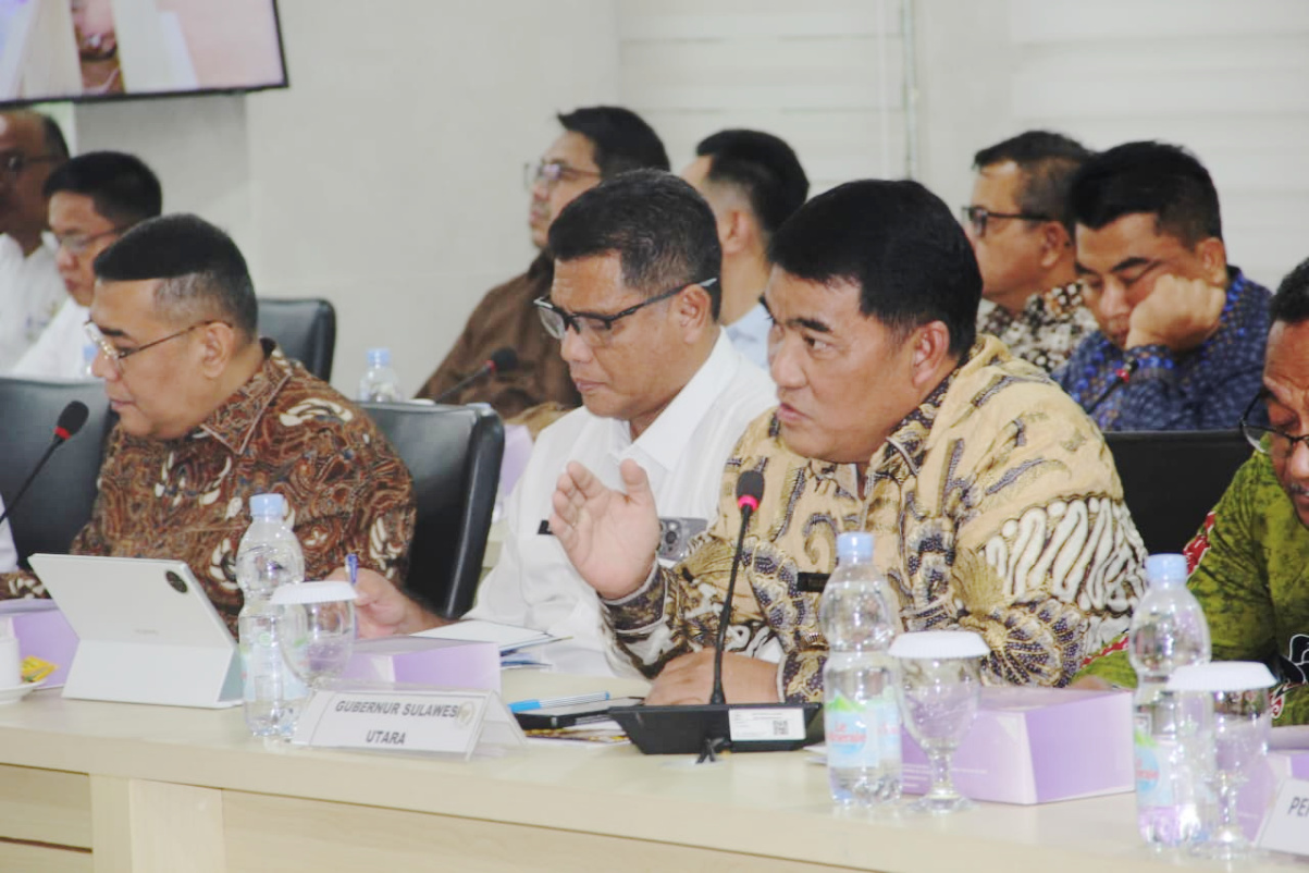 Hadiri RDP Bersama DPD RI, Gubernur Yulius Selvanus Dorong Penyelesaian HGU PT Ratatotok yang Berkeadilan