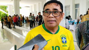 Pemkab Sitaro Sulap Halaman Kantor Bupati Jadi Arena Nobar Piala Dunia