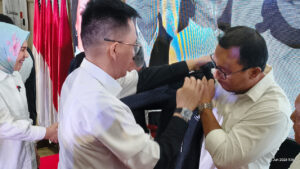 Adrey Laikun Resmi Bergabung dengan PSI, Terima Penjaketan di Rakorwilsus Sulut