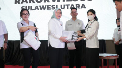 Monica Tambajong Tegaskan PSI Manado Bentuk Ranting di Seluruh Kelurahan, Siap Hadapi Pemilu 2029