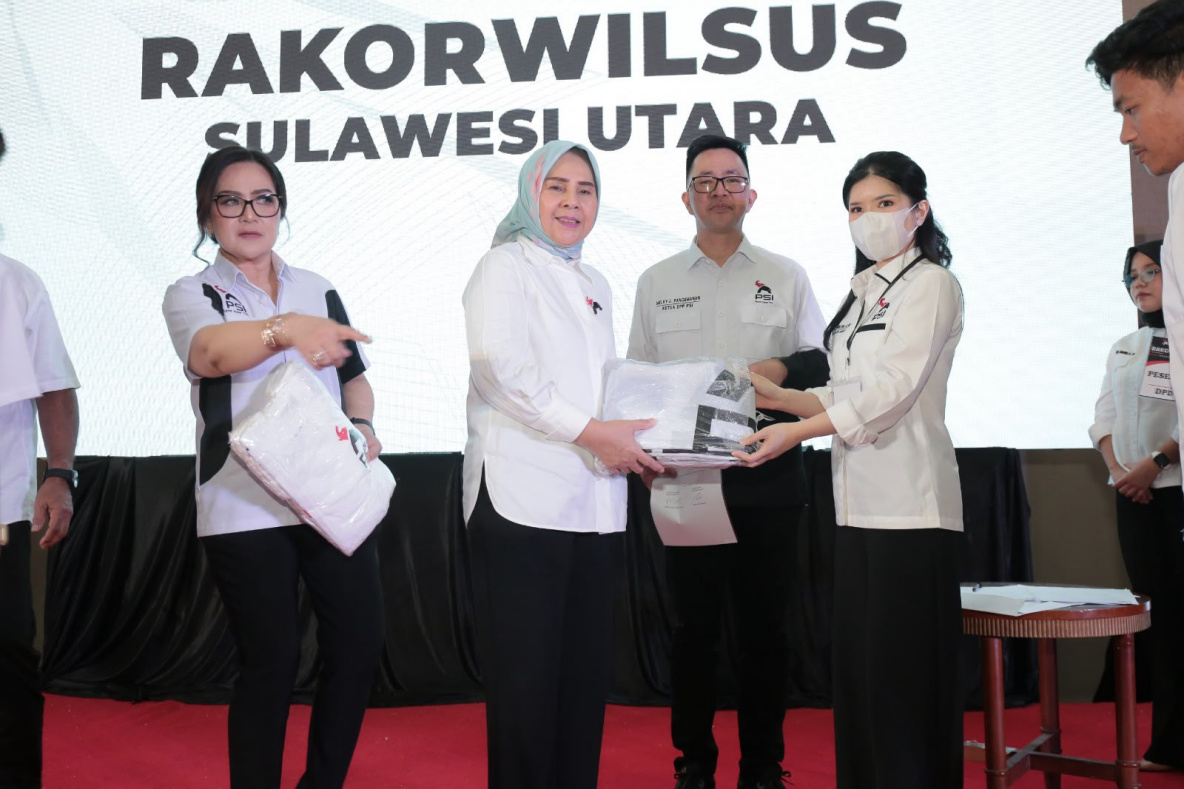 Monica Tambajong Tegaskan PSI Manado Bentuk Ranting di Seluruh Kelurahan, Siap Hadapi Pemilu 2029