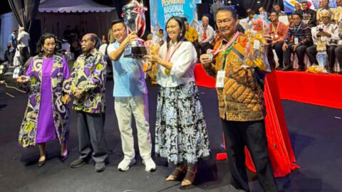 Sulut Juara Umum Pesparawi Nasional XIV, Borong Piala Presiden dan 12 Prestasi Bergengsi