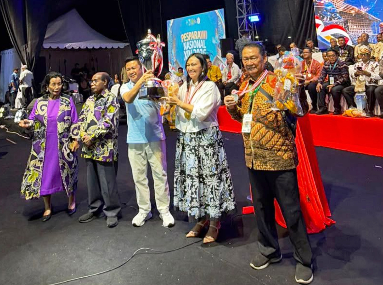Sulut Juara Umum Pesparawi Nasional XIV, Borong Piala Presiden dan 12 Prestasi Bergengsi
