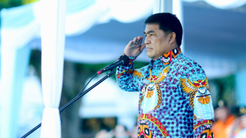 Pesan Tegas Gubernur Yulius Selvanus di Harganas 2026: Keluarga Kuat, Indonesia Maju
