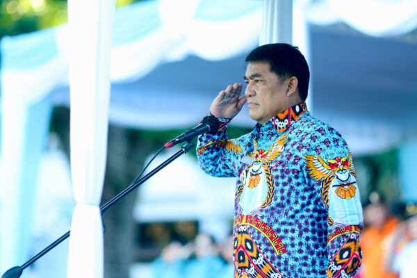 Pesan Tegas Gubernur Yulius Selvanus di Harganas 2026: Keluarga Kuat, Indonesia Maju
