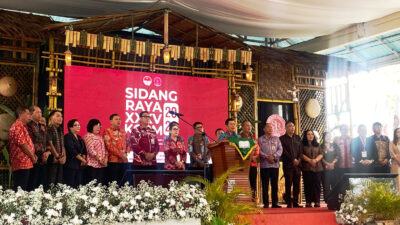 Buka Sidang Raya XXXV KGPM, Wagub Victor Mailangkay: Gereja Adalah Mitra Strategis Bangun Manusia Seutuhnya