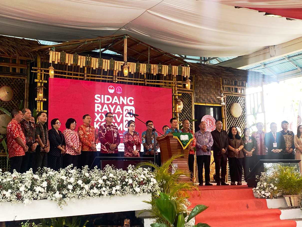 Buka Sidang Raya XXXV KGPM, Wagub Victor Mailangkay: Gereja Adalah Mitra Strategis Bangun Manusia Seutuhnya