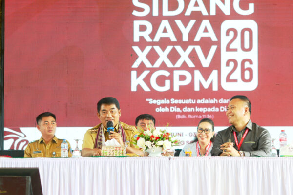 Hadiri Sidang Raya KGPM, Yulius Selvanus Sebut Gereja Mitra Strategis Pemerintah Bangun Sulawesi Utara