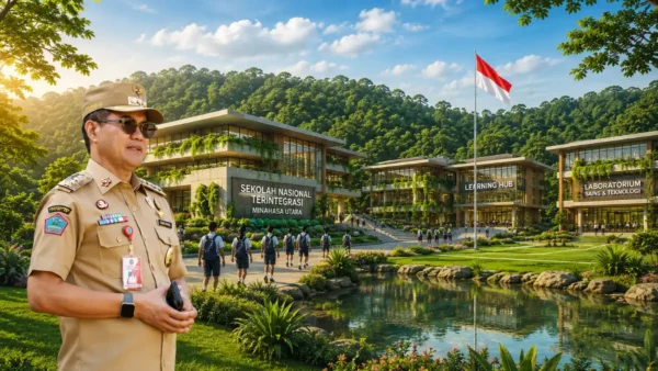 Lobi Senyap Joune Ganda, Minahasa Utara Segera Miliki Sekolah Nasional Terintegrasi
