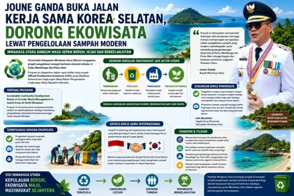 Joune Ganda Buka Jalan Kerja Sama Korea Selatan, Dorong Ekowisata Lewat Pengelolaan Sampah Modern