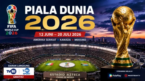 Piala Dunia Mulai Dini Hari Sebentar, Berikut Jadwal Lengkap dan Saluran yang Punya Hak Siar
