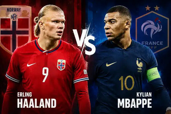 Duel Haaland vs Mbappe! Norwegia Tantang Perancis dalam Perebutan Juara Grup