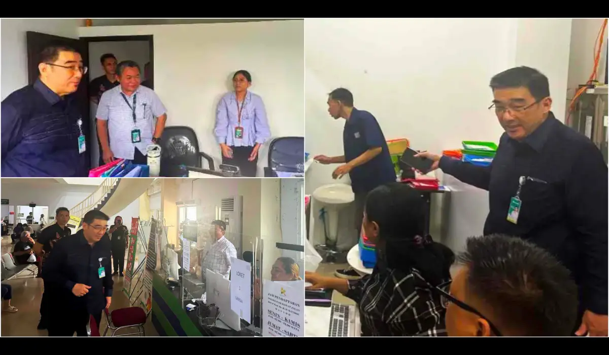 Sisir Ruangan RSUP Kandou, Dirut Starry Rampengan Pastikan Pelayanan Bukan Sekadar Janji