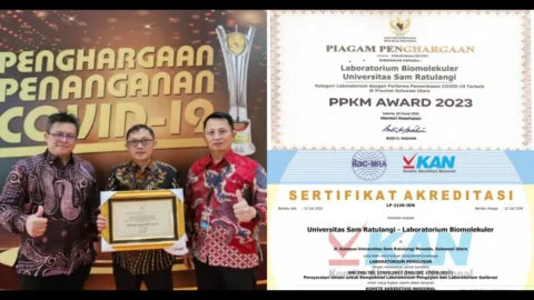 Di Bawah Kepemimpinan Rektor Berty Sompie, Laboratorium Biomolekuler Unsrat Terus Ukir Prestasi dan Makin Diakui