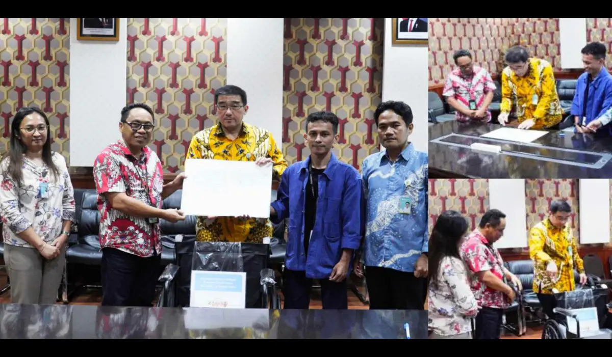 Peduli Kenyamanan Pasien, Yayasan Kitabisa Salurkan 15 Kursi Roda ke RSUP Kandou