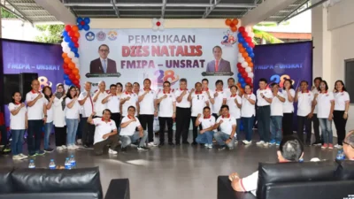 Buka Dies Natalis Ke-28 FMIPA Unsrat, Rektor Berty Sompie Tekankan Pentingnya Kekuatan Sinergi