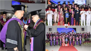 Terima Gelar Doktor Kehormatan Unsrat, Wakil Gubernur Lemhanas Tegaskan Laut Adalah Fondasi Masa Depan