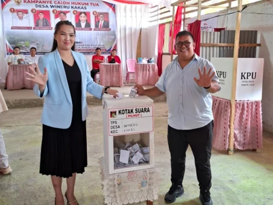 Menang Pilhut, Jufri Mantak Ajak Warga Wineru Rajut Kebersamaan 8 Menang Pilhut, Jufri Mantak Ajak Warga Wineru Rajut Kebersamaan