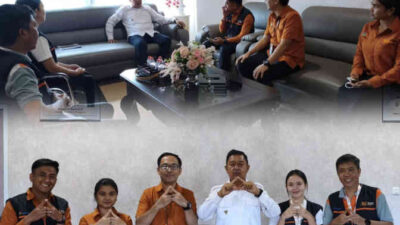 Dukung Sensus Ekonomi 2026, Wabup Mitra Fredy Tuda Terima Kunjungan BPS