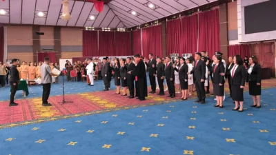 Wakil Wali Kota Manado Richard Sualang Pimpin Rolling dan Promosi Jabatan Pejabat Eselon II dan III