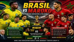 Bedah Kekuatan Brasil vs Maroko: Siapa Penguasa Grup C Piala Dunia 2026?