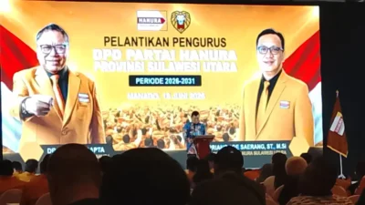 Wakil Gubernur Victor Mailangkay Ajak Hanura Bersinergi Dukung Program Pemerintah dan Pembangunan Sulut
