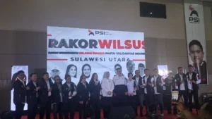 Ada Nama James Karinda, DPP dan DPW PSI Sambut Belasan Personel Baru di Sulut