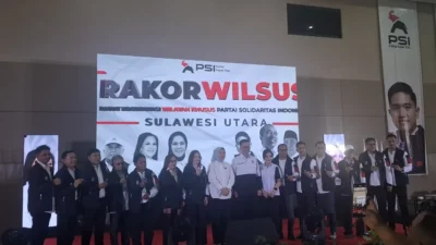 Ada Nama James Karinda, DPP dan DPW PSI Sambut Belasan Personel Baru di Sulut