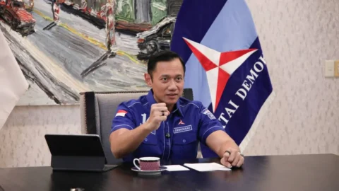 Foto Agus Harimurti Yudhoyono AHY Ketua Umum Partai Demokrat