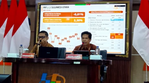 Tarif Pesawat dan Harga Tomat Naik, Inflasi Tahunan Sulut Capai 2,33 Persen