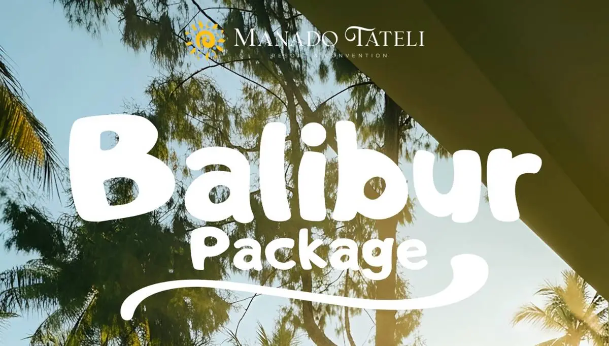 Manado Tateli Resort & Convention hadirkan Balibur Package mulai Rp650.000, promo staycation Juni 2026 dengan fasilitas kolam renang dan view pantai Tateli.