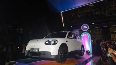 Seremoni peluncuran mobil listrik ketiga Chery Indonesia yaitu Chery Q yang berlangsung di Jakarta pada 18 Mei 2026.